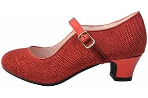 LA SENORITA La Seno Rita Princess Glitter ELSA Frozen Spanish Flamenco Shoes