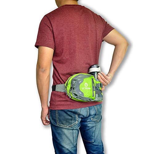 Taille Tasche,Tragbare Wasserflasche Design Auf der Taille Tasche für Reisen, und Outdoor Aktivitäten nylon fabric multied-color, by LC Prime - 9