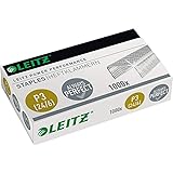 Leitz 55700000 P3 Power Performance 24/6 Staples, Strong Steel, Length 6 mm, 1000 Staples, Staples Up to 30 Sheet Capacity