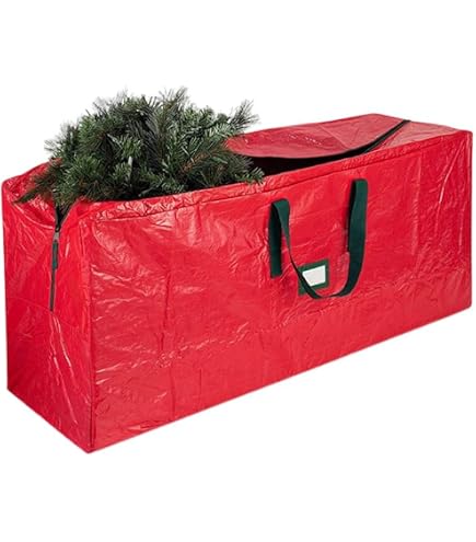 Sacca Porta Albero Di Natale 125x38x50cm - Impermeabile Oxford 600D | Custodia Per Alberi Medi E Decorazioni - copertina