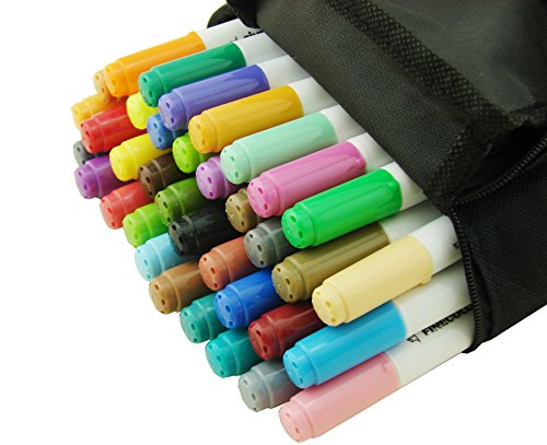 PREMIER doppelendigen Art Marker, feine und Keilspitze, Tinte auf Wasserbasis Stift 36 - 2