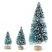 Produktbild MECO 5pcs Mini Künstlicher Weihnachtsbaum Kunstbaum Christbaum Tannenbaum mit ständer Weihnachtsdeko Weihnachten Deko Geschenk H 125mm/L