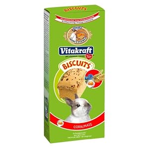 VITAKRAFT Galletas Corn para Conejos enanitos P/6 – Juego de 3