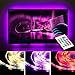 Produktbild TV Lichter USB LED Fernseher Beleuchtung Streifen Licht für 65 70 Zoll TV Hintergrund Streifen Licht Dekor 20 Farb Optionen Dimmbar mit Fernbedienung
