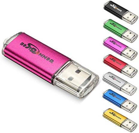 BESTRUNNER 16GB USB 2.0 Memory Stick USB Drive Rose