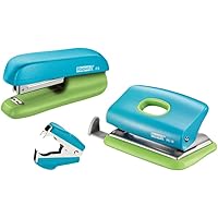 Rapid 5000370 Set heftgerät (F5 plus LoFC10, Entklammerer C2, SB) blau/grün