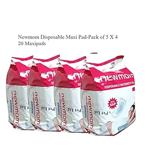 NewMom Dynamnic Maternity Pads - Maxi, Pack of 20