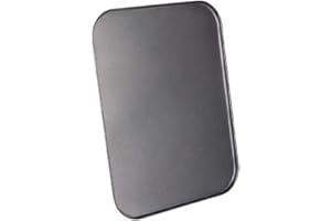 Chef Aid Plaque à biscuits antiadhésive, [ratique pour cuire des biscuits et du pain d'épices, 34,5 x 26 x 0,5 cm, Grise