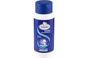 Fissan - Polvere alta protezione, rinfresca ed assorbe, con ossido di zinco, 100 g - [confezione da 4]