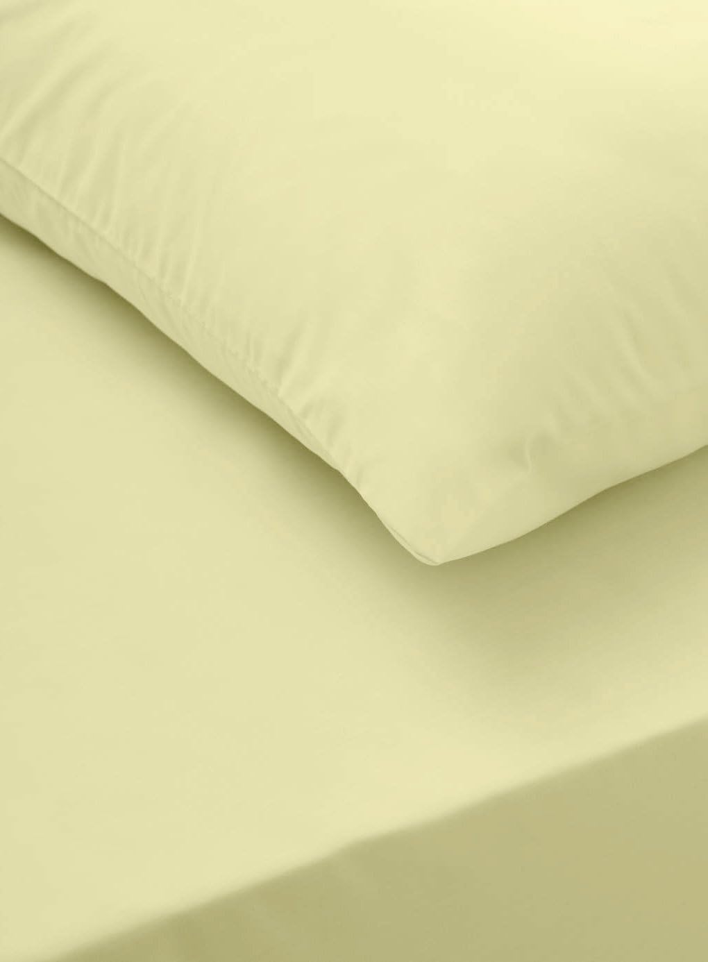 Sapphire collection 200 Thread Count 100% Egyptian Cotton Fitted Sheet (Super King, Cream)