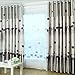 Produktbild HCMPM Sonnenschutz Vorhang Länge kann geändert Werden Balkon hohe Verdunkelung Vorhangstoff Moderne Kinderzimmer Schlafzimmer Erker Wohnzimmer Flachfenster Polyester Baumwolle