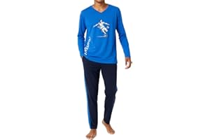 In One Clothing - Jungen Schlafanzug lang, weicher Single-Jersey aus 100% Baumwolle