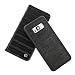 Produktbild QIOTTI Galaxy S8 Plus Tasche Leder Case I Abnehmbare Cover 2in1 I Ledertasche Kartenfach Standfunktion Echtleder Hülle Lederhülle Ledercase Handyhülle (Scar Black)