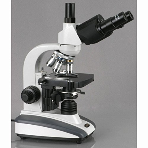 AmScope T360B LED Trinocular Biological Compound Microscope 40X-2000X