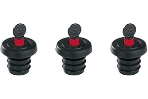 L’ATELIER DU VIN – Bouchon Gard’Vin On/Off – Préserve Toutes les Saveurs de Vos Bouteilles Entamées – 3 Bouchons