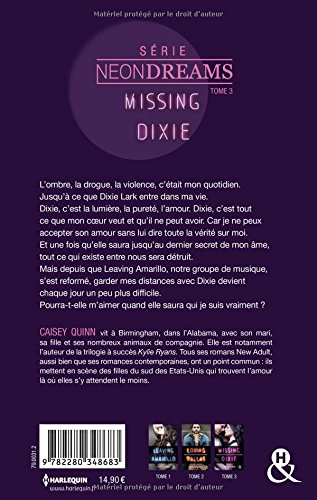 Book's Cover of Missing Dixie #3 Neon Dreams: La nouvelle série New Adult qui rend accro