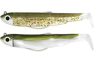 FIIISH BLACK MINNOW 70 Double Combo Shore 3g Khaki-Ghost Minnow