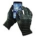 Produktbild Kupferverstärkte Handschuhe für Touchscreens von GliderGlove - Gesamte Oberfläche funktioniert auf iPhones, Androids, iPads und Tablets - eine rutschsichere Handfläche für Halt beim Fahren