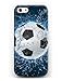 Produktbild SUPER-CASE iphone cover iCreat schönes Design mit Fußball, Gemaltes iphone Hülle Gehäuse Hartschale harte Rückseite für IPHONE 5 5G 5S