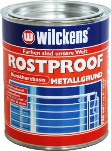 Preisvergleich Produktbild Wilckens Rostproof Metallgrund 2,5 Liter rotbraun