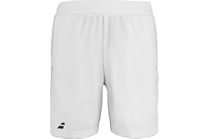 Babolat, Short de Tennis Modèle Play, pour Garçon, Matière Élastique avec Cordon Réglable, 2 Poches Latérales pour Balles, Idéal pour Joueurs Individuels et Équipes en Club