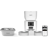 Xenon Smart Akıllı Otomatik &Ccedil;ift Kaseli Kedi Mama Kabı Akıllı &Ccedil;elik Kedi Su Kabı 2'li Pet &Uuml;r&uuml;nleri Seti