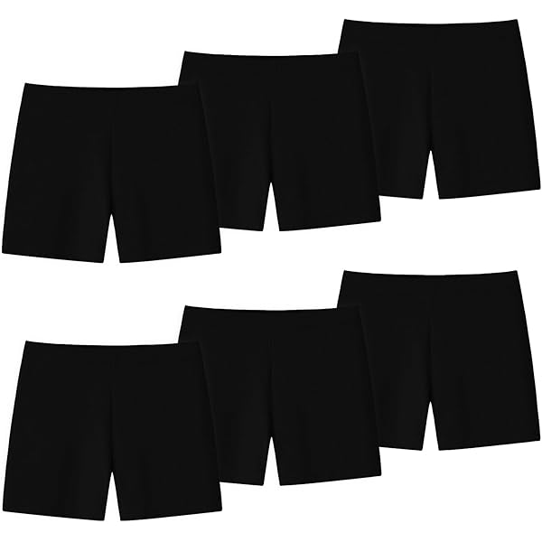 Shorts Leggings Per Bambina - Confezione Da 6 Pezzi In Cotone Elasticizzato | Estate 2024 - Foto 2