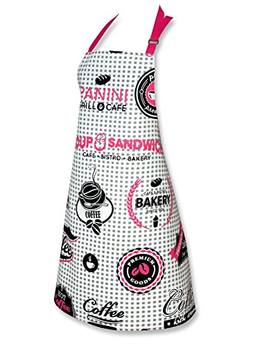 2 x (= Paar) “ COFFEE TIME “ Farbe : Braun – wunderschönes Kaffee – Haus Motiv – Backhandschuhe Handschuhe Ofenhandschuhe Grillhandschuhe – Hochwertig , mit Baumwolle , eine schöne kleine Geschenk – Idee – NEU - 6