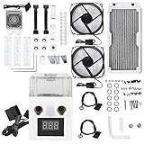 Lecxin Ensemble de Refroidissement par Eau, Ordinateur Portable Ensemble refroidi par Eau PC Kit de Refroidissement par Eau Pièces Ensemble de Refroidissement par Liquide Cool pcs PC