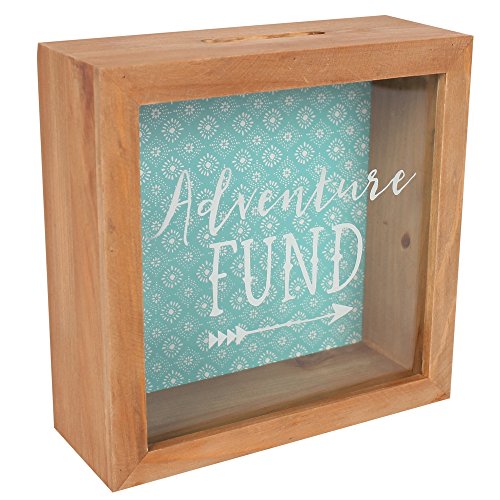 Boho Abenteuer Spardose Fund Coin Bank Einsparung Marke Neu In Geschenkbox - 2