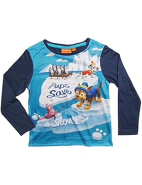 Paw Patrol Kollektion 2017 Langarmshirt 92 98 104 110 116 Shirt Jungen Neu Blau