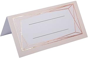 Neviti - Geo Blush - Place Cards, Pack of 25