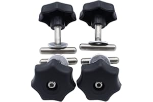 TAKPART 4 Stück Befestigungsschrauben Verriegelungsschiene Rastschiene Multiflexboard Edelstahl 50mm für Multivan Bus VW T5 T6 7h5883084c