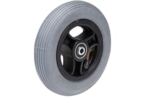 REINHOLD KNOCHENMUß GMBH der ROLLENDE SHOP - Einbaurad 150 mm mit Luftbereifung - Kunststoff-Felge - 75 kg Traglast