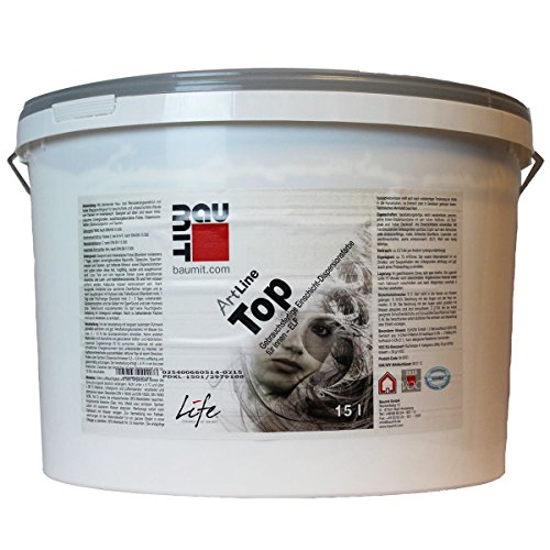 Preisvergleich Produktbild BauMit Top, Innenwandfarbe, weiß 15L
