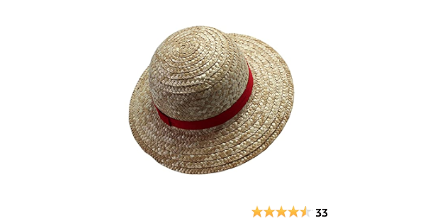 ONE PIECE - Luffy Straw hat - Kid Size (x6) : Amazon.it: Abbigliamento