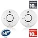 Produktbild No Name - 2 Rauchmelder Angeleye ELEGANCE EXPERT DUO ST 620 - Batterielebensdauer 10 Jahre - 10 Jahre Garantie