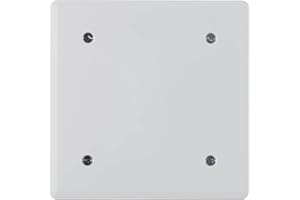 DEBFLEX - Boîte Dérivation Encastrable Pour Cloisons Sèches - Pour Raccordement Sécurisé des Câbles - Pose Encastrée - Grise - 100 x 100 x 40 mm