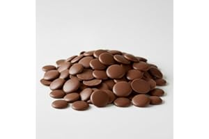 PERSIS Belcolade Easy Melt Belgian Milk Chocolate Buttons - 200g