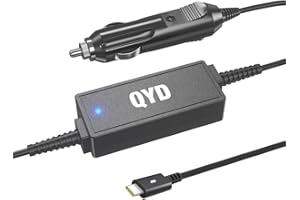 QYD 65 W USB Type C ładowarka samochodowa zasilacz sieciowy do Lenovo ThinkPad E14 E15 T14 T15 C13 X1 Carbon Gen 9 P51s P52s E485 E580 E585 L480 L580 T470 T480 T580 X270 X280 Ładowarka samochodowa USB