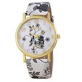 YunYoud Mode Genf Frauen Lederband Quarz Analog Armbanduhr quadratisch handuhr designer runde armband digitaluhr goldene armbanduhr damen elegant uhr frauen silber schmal damenuhr