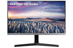 Samsung 24 Inch LS24R350FHWXXL FHD Monitor with Bezel-Less Design, AMD Freesync and 75hz Refresh Rate