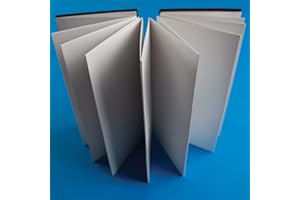 SEAWHITE OF BRIGHTON LTD Seawhite 140gsm Pocket Concertina Sketchbook with Slip Case 17.5cm x 9cm