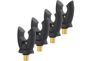 Hirisi Tackle Lot de 4 supports de canne à pêche à la carpe en caoutchouc pour tous les supports de canne à pêche à la carpe