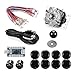 Produktbild XCSOURCE® Nullverzögerungs Arcade Game USB Encoder PC Joystick DIY Kit für Mame Jamma und andere Kampfspiele (Schwarz) AC490
