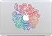 Produktbild Stillshine Super dünn Removable Bunte Muster Sticker Aufkleber Skin für Apple MacBook Pro / Air 13 "Laptop Laptop Vinyl Decal Sticker Abziehbild Abziehbilder (Pattern 7)
