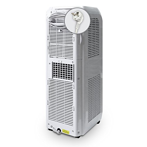 Inventor Cool 8.000 Btu/h Mobile Klimaanlage Klimagerät nur zur Kühlung (Ventilator, LCD-Display, Energieeffizienzklasse A mit ECO Design, Timer-Funktion, Laufrollen) - 7