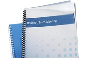 GBC ESP425500 PolyClearView Binding Covers Polypropylene 500 µm Pack of 100 Transparent