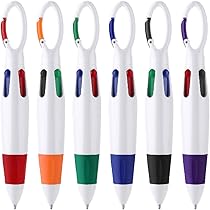 KAHEIGN 24 Pièces Stylos De Navette, 4 en 1 Stylos Multicolores