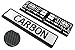 Produktbild Ein paar (2 X) CARBON Optik hervorragende Qualität Registrierung Nummer Autokennzeichen UNIVERSAL umgibt Inhaber Frames - Schnäppchen!
